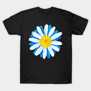 Blue Summer Daisy T-Shirt